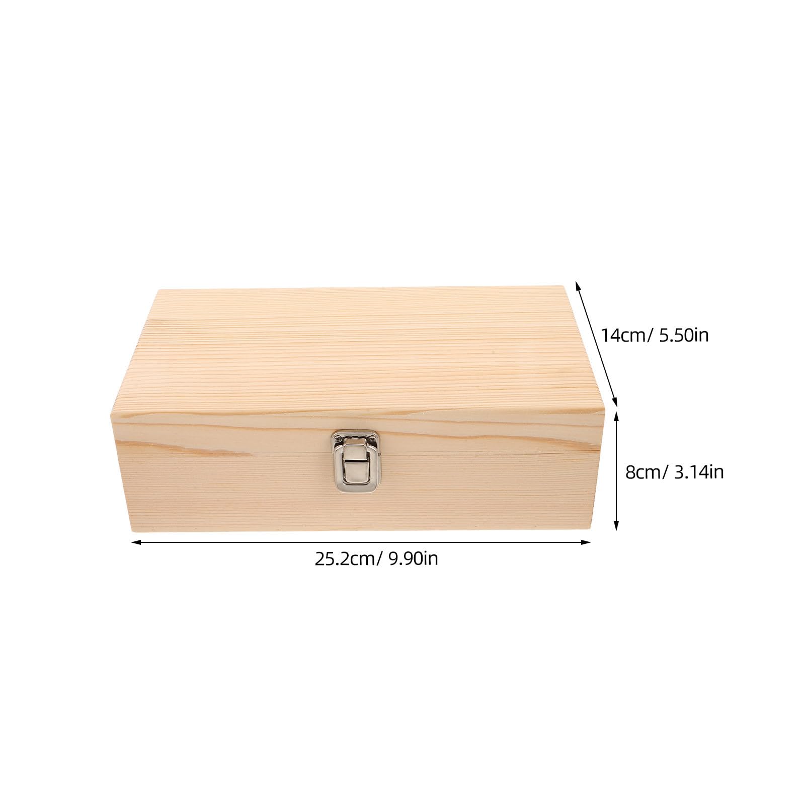 Organizzatore per batterie AA - Custodia protettiva in legno che può contenere fino a 55 batterie - Contenitore per celle di litio di ricambio da 25x14 cm con rivestimento in spugna per