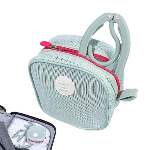 Perchas De Viaje Portátiles,6 Piezas Plegables Antideslizantes | Soporte para Ropa De Viaje Y Cruceros,para Secar Pantalones y Ropa Interior en Armario, Casa, Hotel, Camping