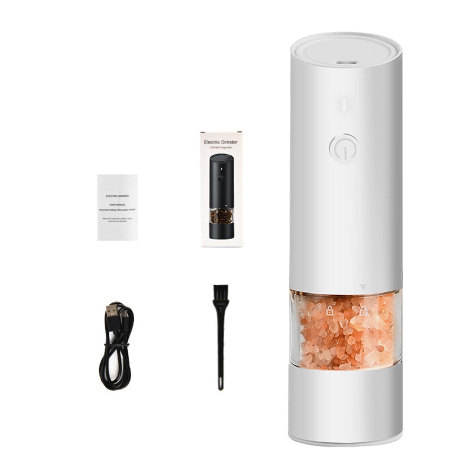Moulin à sel et poivre électrique USB pour des repas conviviaux en famille
