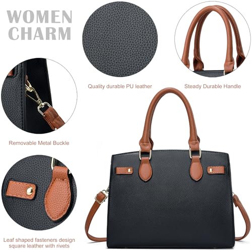 Image of Purses and Handbags for Women Satchel Fashion Ladies Top Handle Shoulder Tote Bags