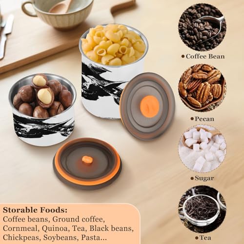 Envase Hermético para Café de Acero Inoxidable 900ml miniatura 5