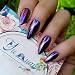 YUXUAN Chrome Chameleon Nail Powder Top Grade Mirror Effect Pigment for Nails (Purple)