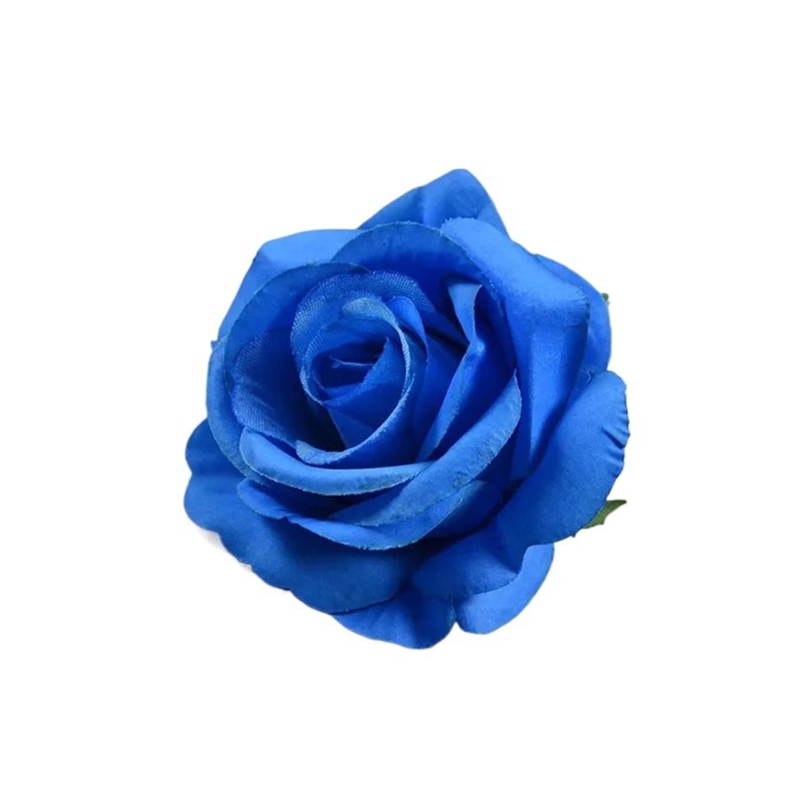 Fiori di Stoffa 50 pezzi 8 cm di tessuto seta artificiale rose teste fiori for matrimonio parete arco festa casa decorazione fai da te cappello(Color-15)