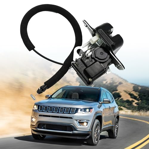 Image of Rear Liftgate Latch Tailgate Lock Actuator Compatible for Jeep Grand Cherokee Liberty Dodge Durango Nitro 2006-2013.Replaces#4589131AG, 4589131AA, 4589131AB.