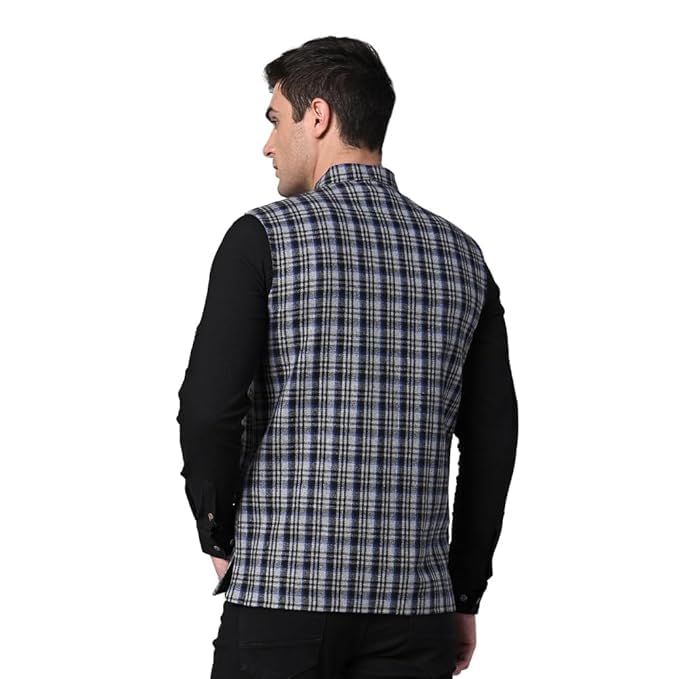 Image of DEIFIC Men's Export-Quality Indian Traditional Nehru Jacket /Waistcoat