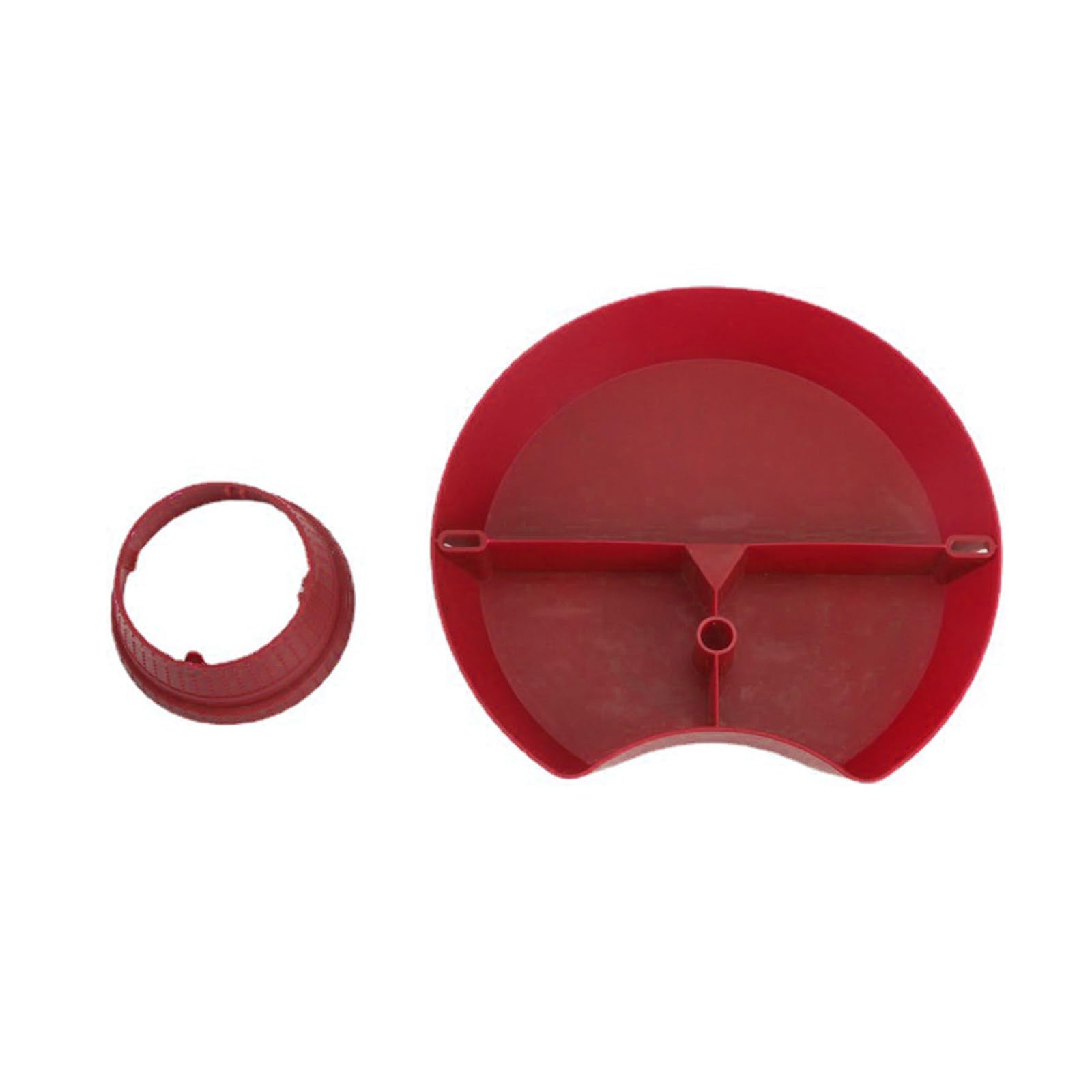 Xinsheinelry Divided Plate Integrated Tray Bowl and Combination Separation Storage Multifunctional Tableware Combination Separation Storage Plate
