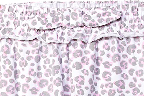 Image of Mothercare Printed Cotton Girls Infant Trousers (S21VF020BL-P)