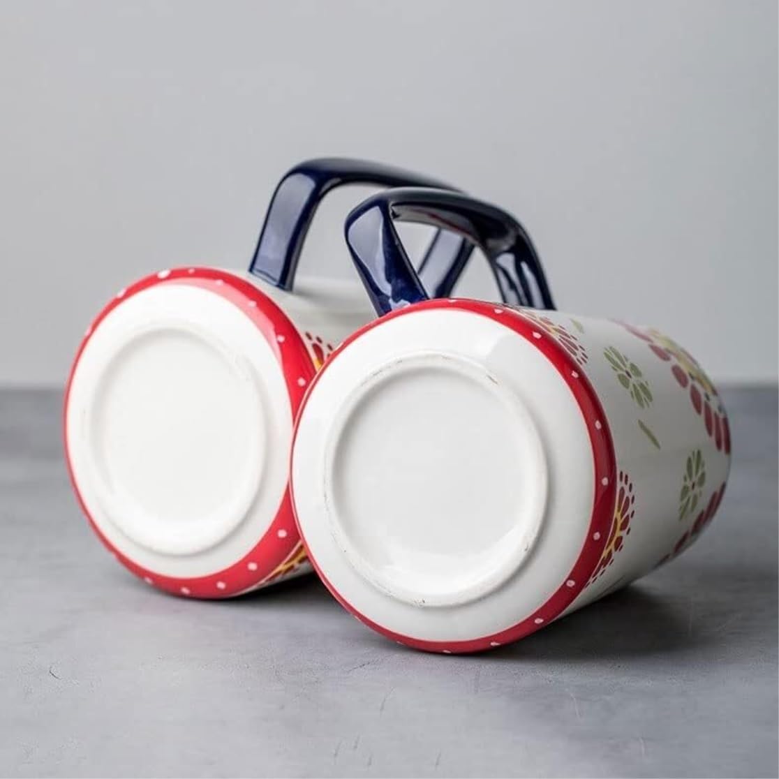 Tazas de Té Tazas Desayuno Tazas Taza Dibujada A Mano Hogar Cerámica Super Capacidad Taza para Beber Desayuno Taza De Leche Regalo para Amigos Tazas Tazas de Cafe