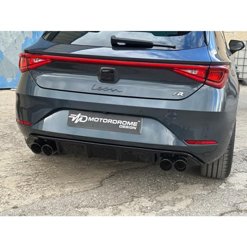 Difusor Trasero Seat Leon IV FR 2020 en ABS Resistente a Impactos 4