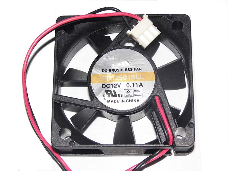 Ventilateur 50mm 12V 5cm FD125015LL petit extracteur d'air CC 2 fils