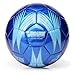 LEZAX サッカーボール 4号球 ブルー JDSB-9122