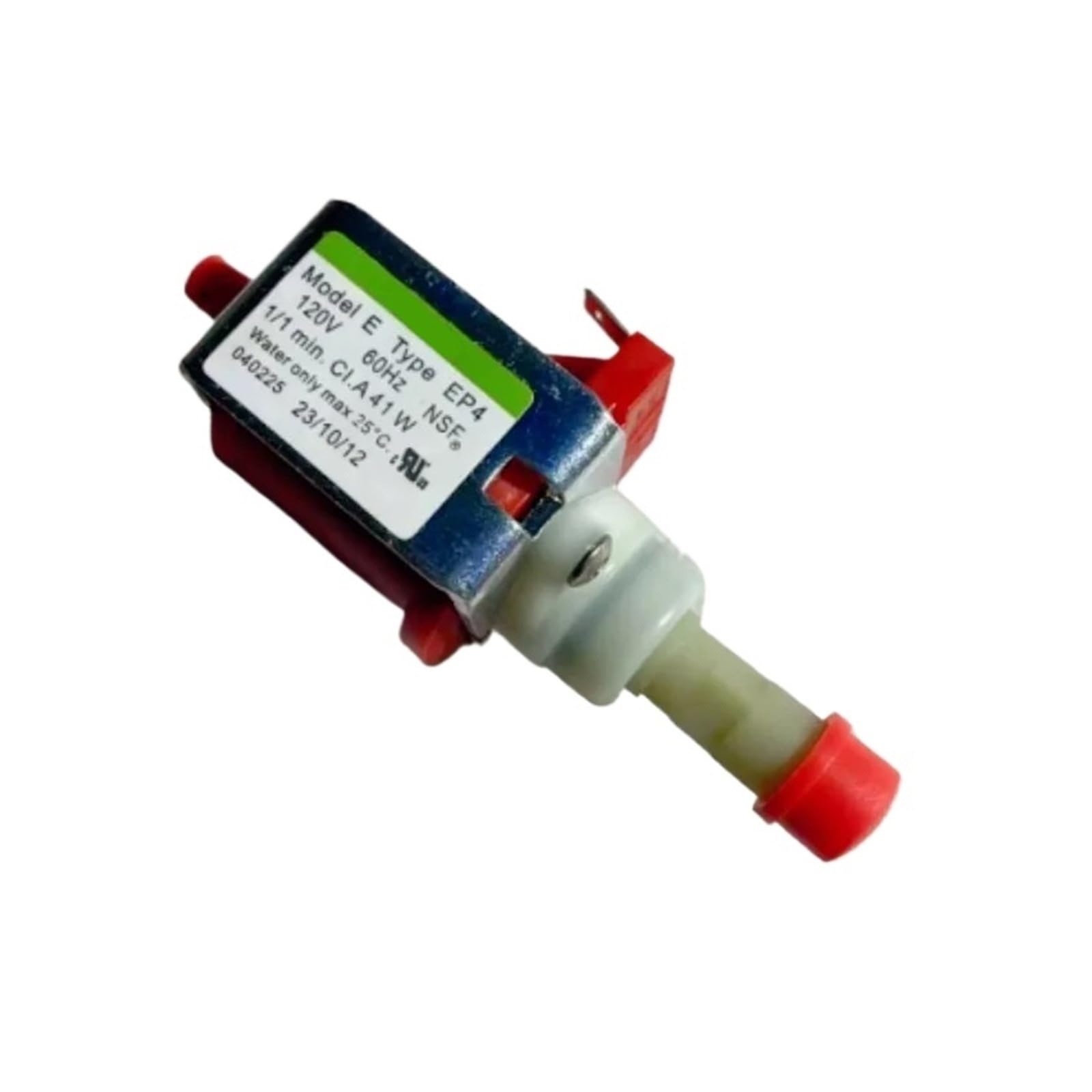 Coal2toalpw Ep4.120v (Red) Electromagnetic Pump, Compatible For Ulka ， Ep4 Ep5 ， Coffee Machine Washer Electromagnetic Pump
