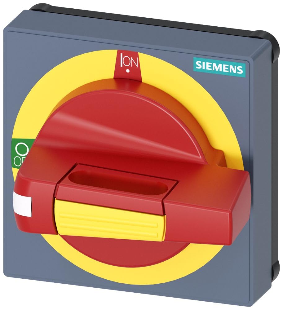 Poignée 8ud1 urgence 75 x 75 Siemens accessoire pour interrupteur 3KD