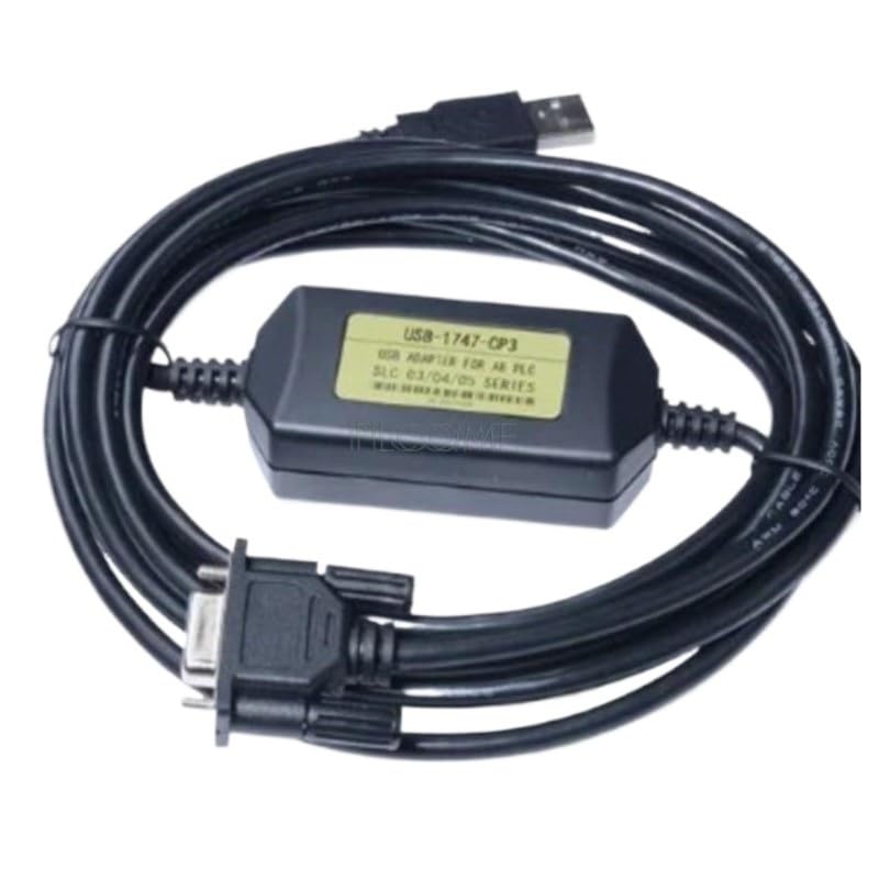 USB-1747-CP3 Programming Cable for A-B SLC Series SLC 5/03 5/04 5/05, Optical Isolation Optional(Standard)