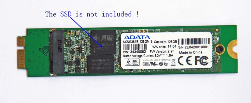 Amazon | SATA M.2 NGFF 2230 2242 2260 2280 SSD → APPLE 2011 2010