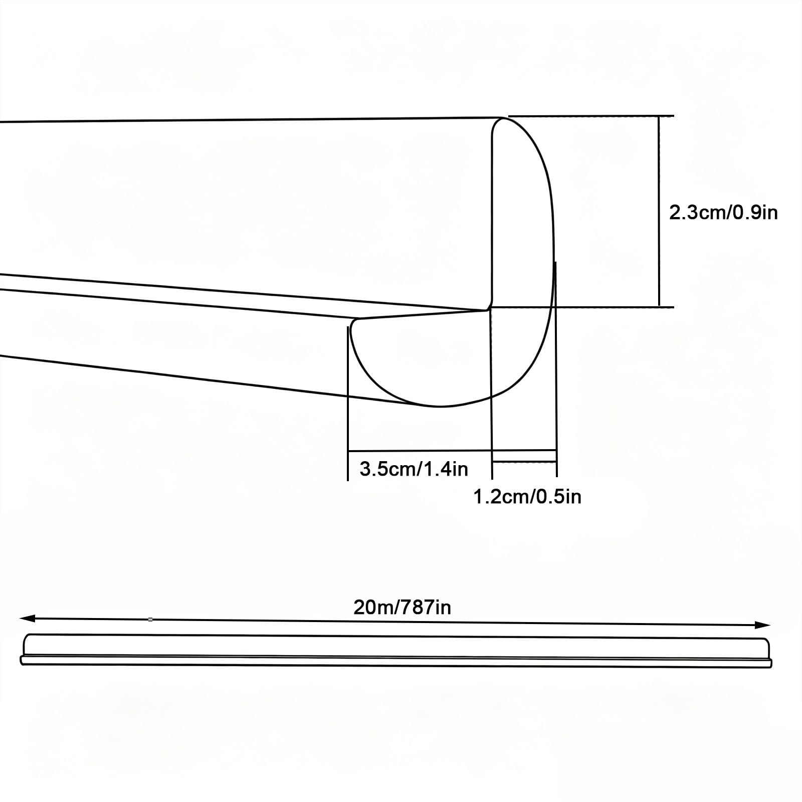 Paraspigoli Angolari Muro, a Forma di L, in NBR, para Spigoli per Mobili | Para Spigoli, Tavolo, Autoadesivi, con 10 Elementi Angolari Anti-urto, per Pareti, Mobili e Tavoli(Gray,20m/787in)