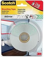 Scotch-Fix Spiegelmontageband - Doppelseitiges, feuchtigkeitsbeständiges Schaumstoffklebeband für Badezimmer und Küche - 1 Rolle (19 mm x 1,5 m) - Hält bis zu 5 kg - Für Glas, Fliesen & Metall – Ansicht 3