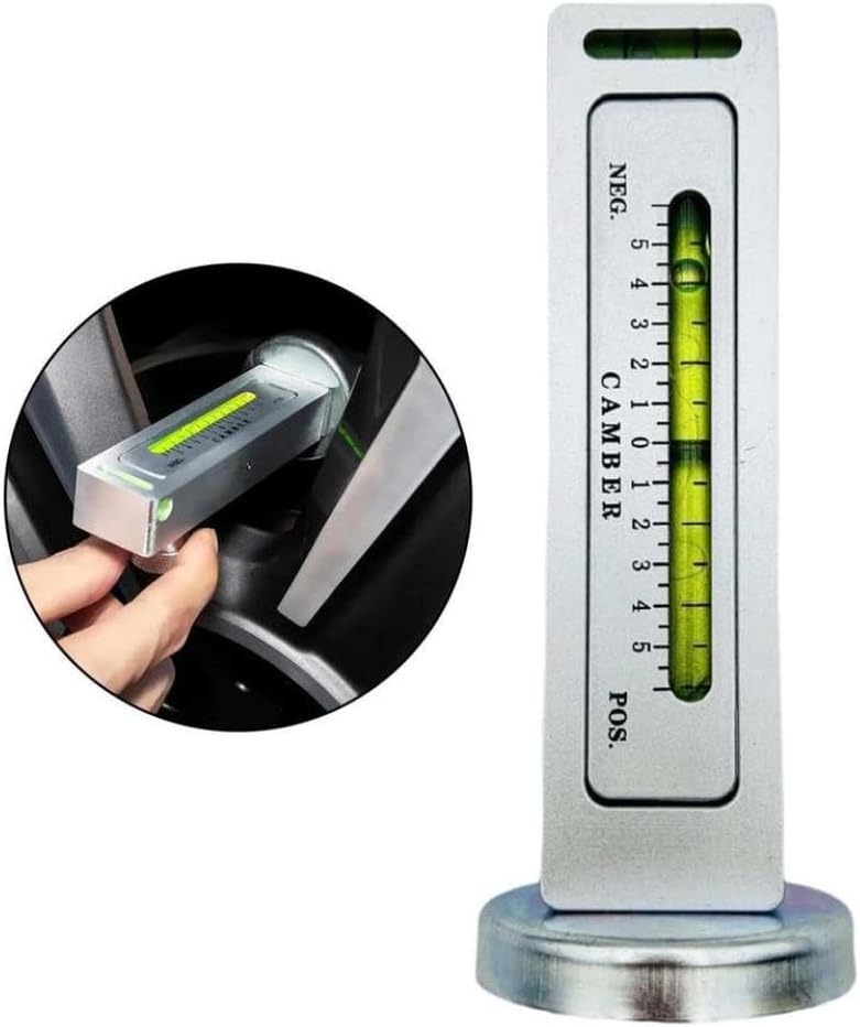 Adjustable Camber Castor Strut Wheel Alignment Tool Tire Repair Level Instrument Compatible with Automotive Garage