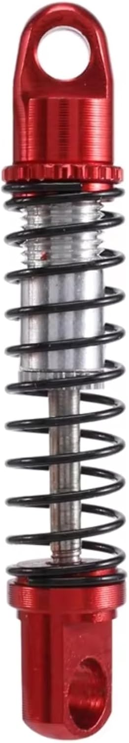 RCカー用ショックアブソーバー Compatible With WPL D12 RCカーアップグレードパーツアクセサリーメタルリアシ