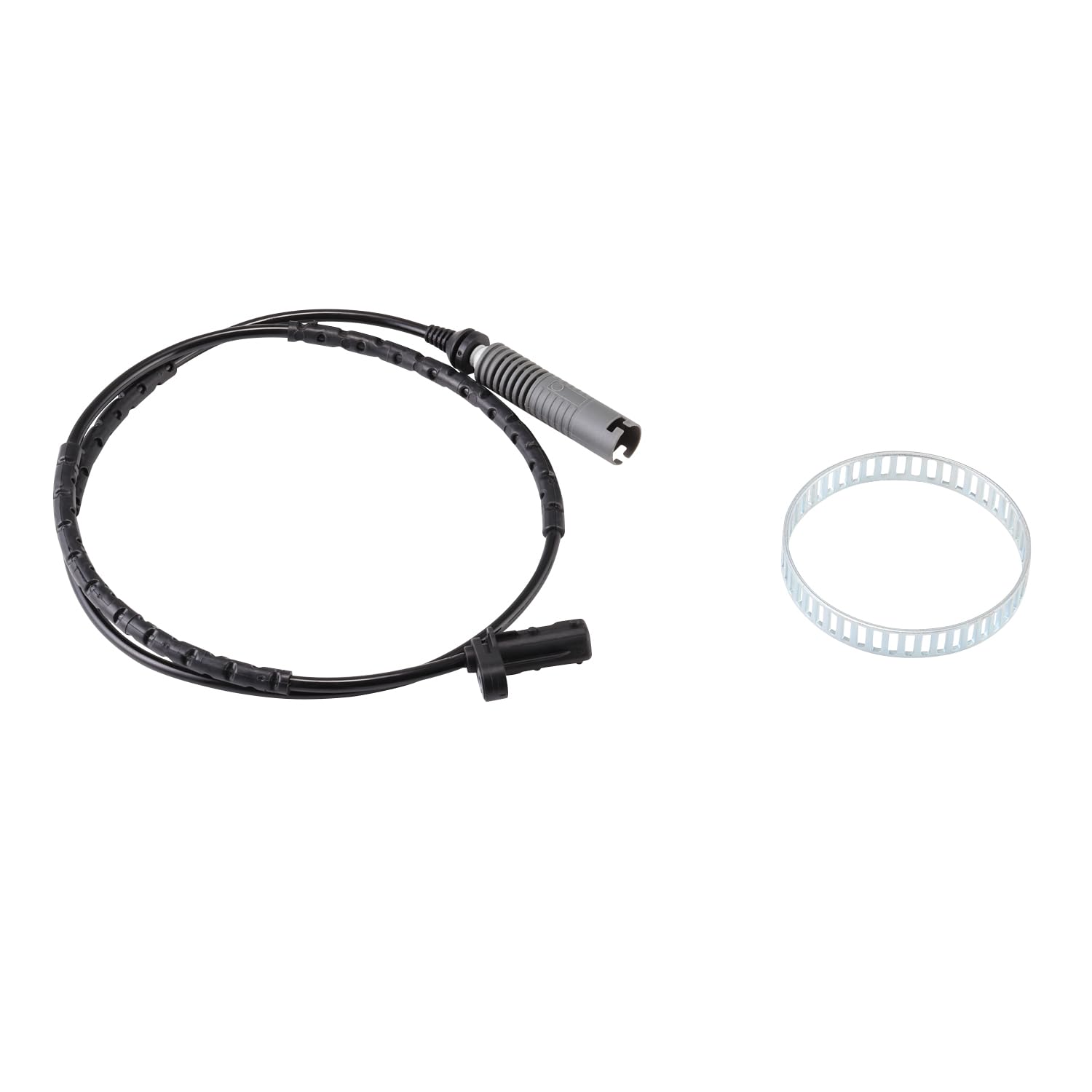 2x ABS Sensor Raddrehzahlsensor, 34526762466 ABS-Raddrehzahlsensor hinten Links Rechts ABS sensor kabel für BMW 1er E81 E82 E87 E88, für BMW 3er E90 E91 E92 E93