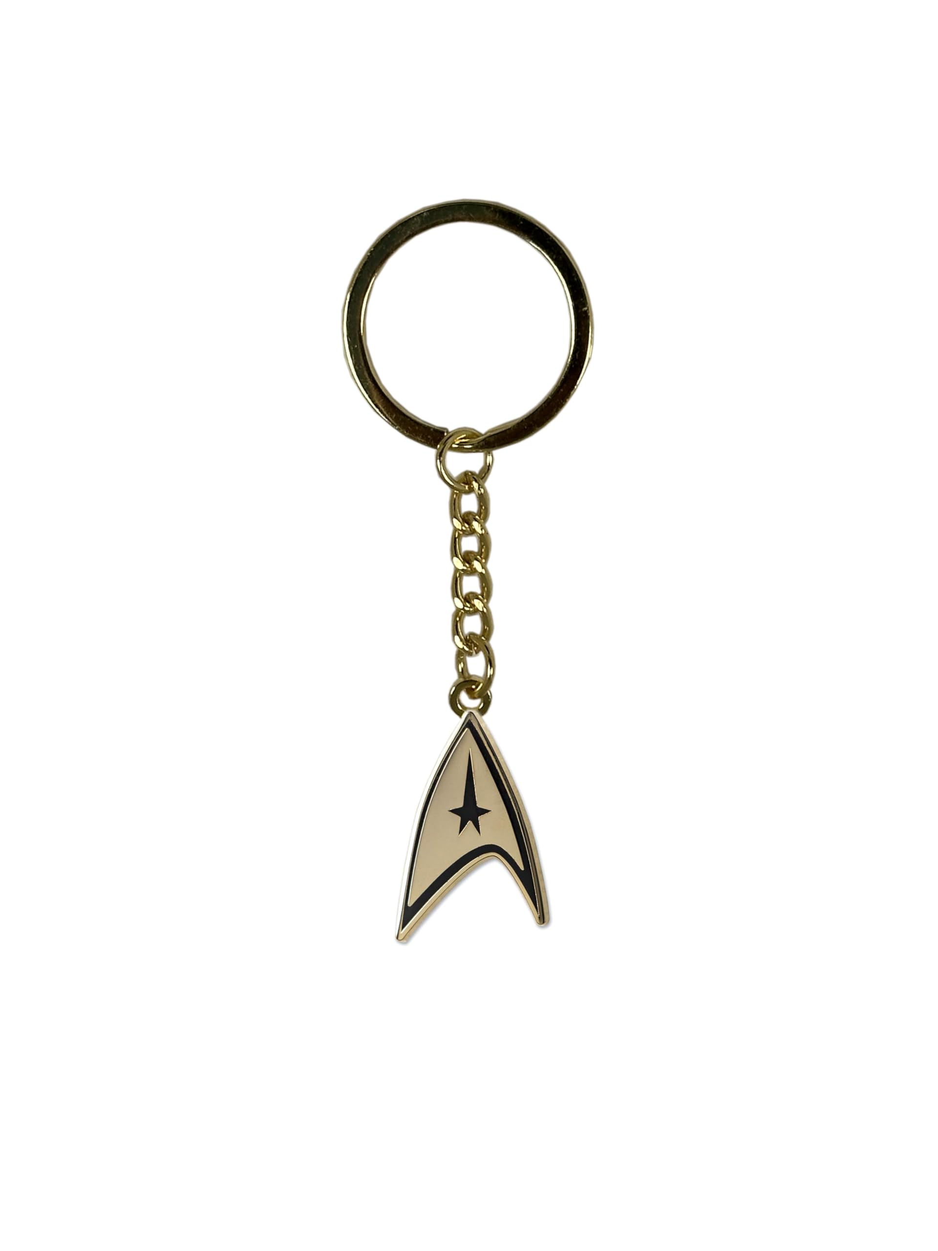 Custom Keychain for Star Trek Fans Command Insignia Gift