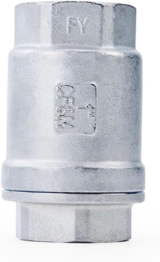 1PCS 2" Female Thread Stainless Steel 304 One Way Vertical Check Valve Non-Return DN15/DN20/DN25/DN32(1-1/2")