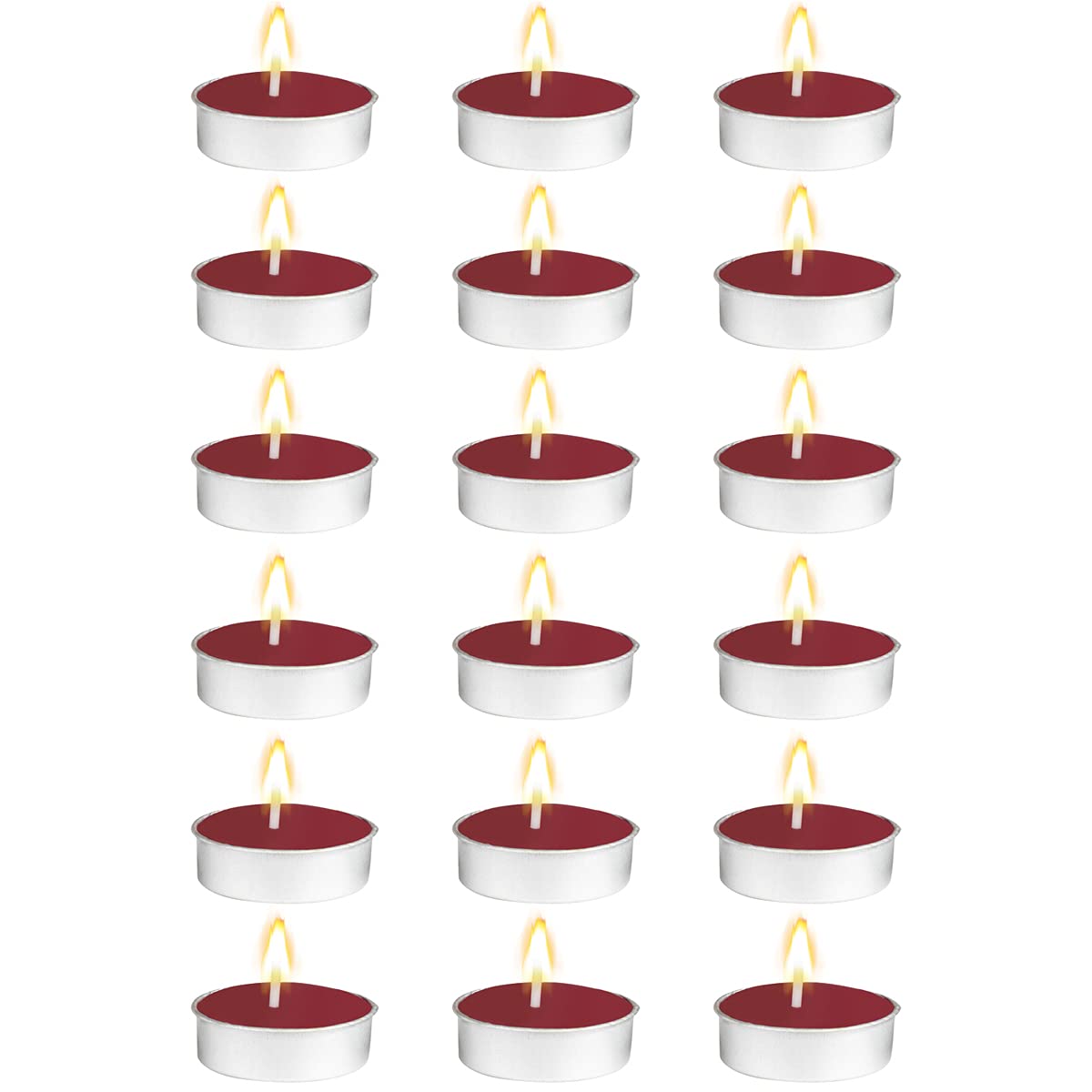 Kaameri Bazaar Wax Scented Tealight Candles Set, 18 Pcs, Rose (B09GW6CCZ7) Amazon Price History, Amazon Price Tracker