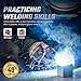 40 PCS Welding Coupons, Welding Practice Kit, Made Of 11 Gauge Premium Mild Steel, With Welding Magnet Suitable For Beginners, Welding Plate Kit For MIG, TIG Stick, Arc, Gas And Brazing