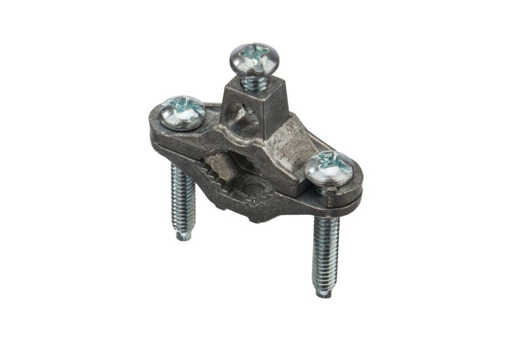 Zinc fundido terreno pinzas 0.5 – 1 en. Tubo