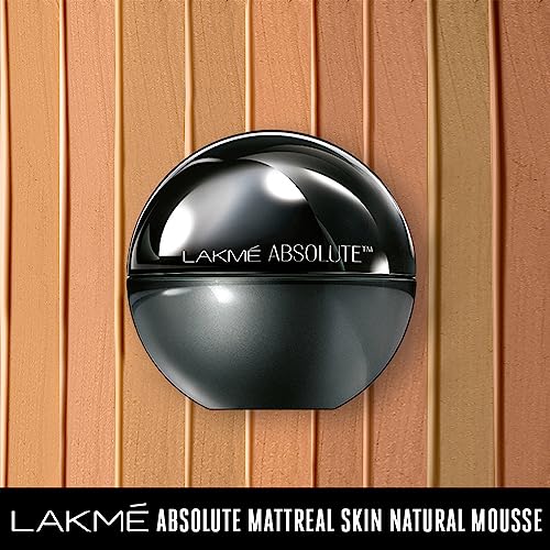 Lakme Absolute Blur Perfect Matte Face Primer for smooth & long lasting makeup, Peach, 30ml & Lakme Absolute Skin Natural Mousse, Rose Fair, SPF 8 lightweight matte finish cream... - Image 5