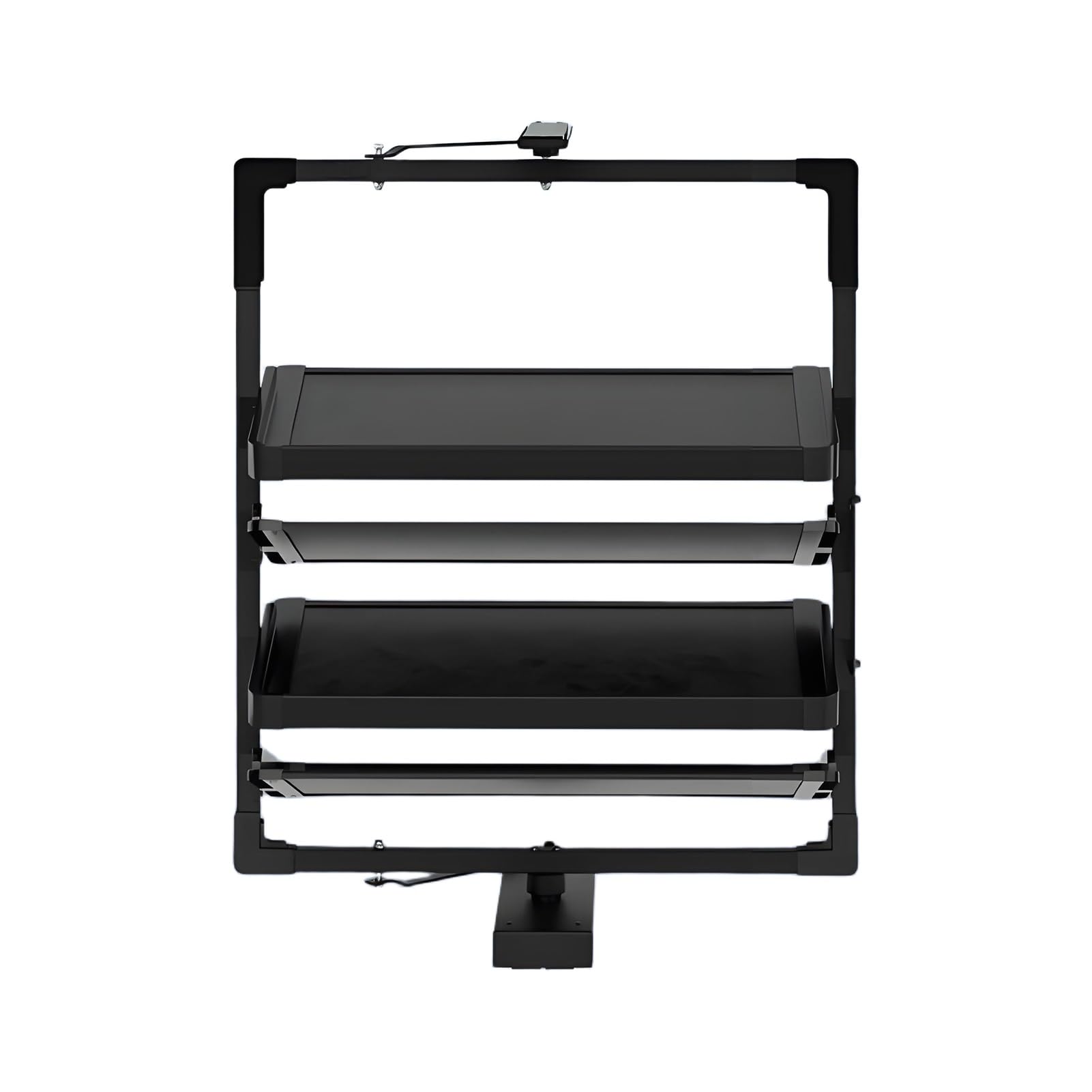 Étagère à chaussures pivotante 360 meuble de rangement coulissant 4 niveaux