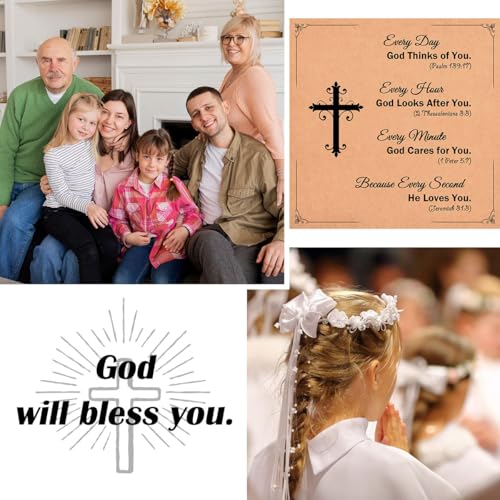 Image of Christian Gifts for Women Girls, Religious Cross Bracelet, Birthday Christmas Easter Baptism Confirmation First Communion Valentines Day Graduation Gifts for Her