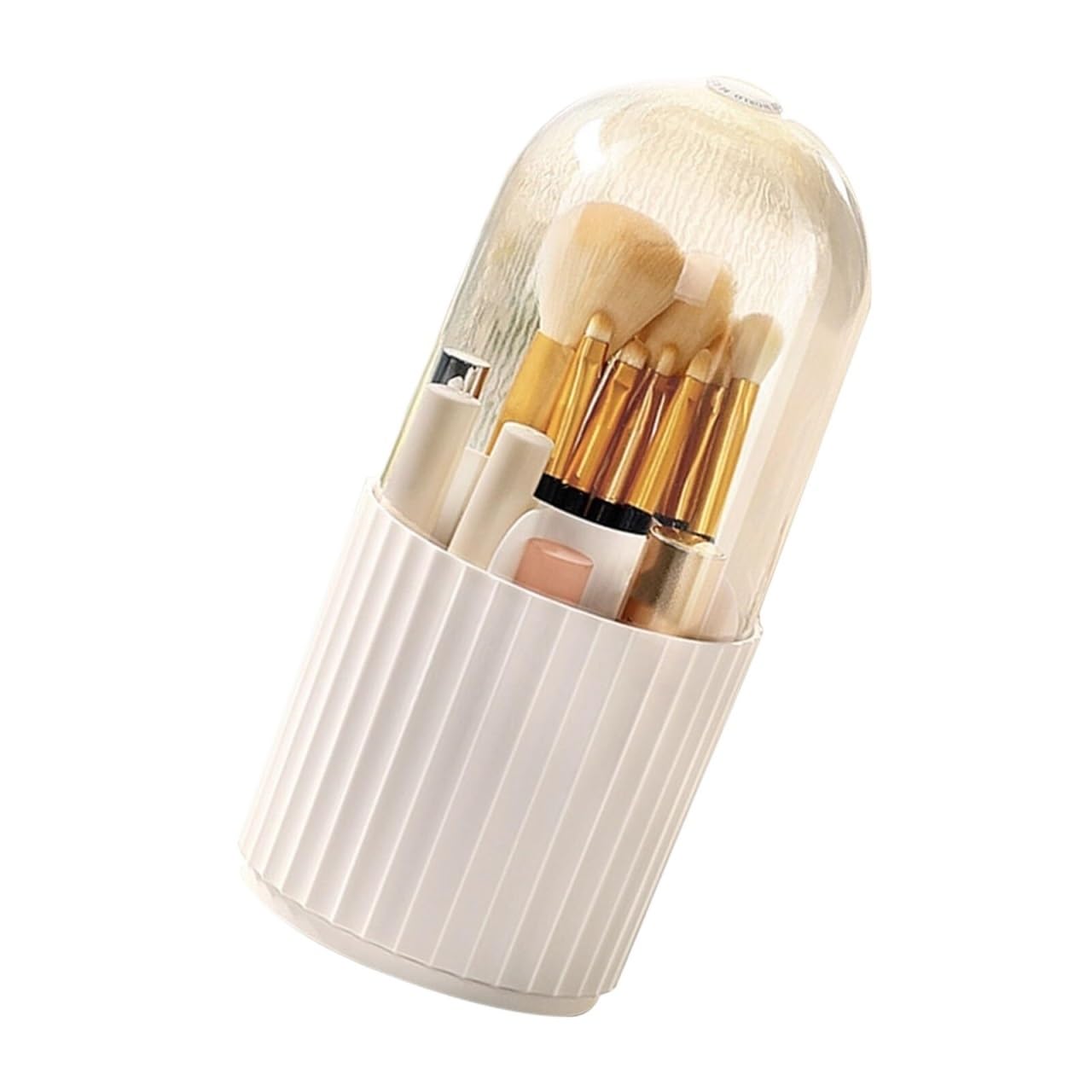 Kosmetik Aufbewahrungsbox Kunststoff Make-Up Pinsel Halter Lagerung Box Drehbare Make-Up Lagerung Box Für Hause Für Schlafzimmer