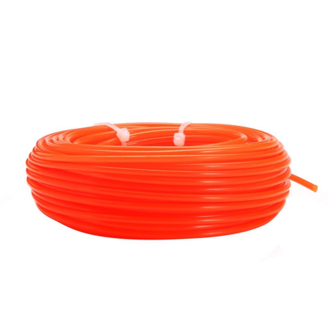 SagaSave Trimmer Wire,Trimmer Nylon Strimmer Durable Nylon Trimmer Lines for Grass Strimmer Electric ?Thickness 2.7mm, Length 15m?
