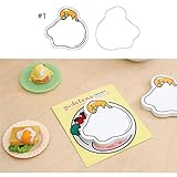 Sanrio Gudetama Lazy Egg Sticky Note Memo Pad (50 Sheets) : #1