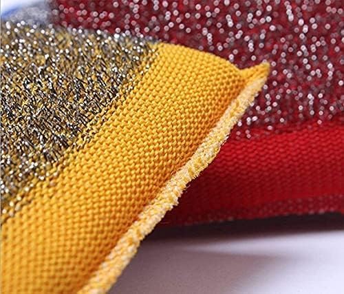 Image of Kitchen Dish Wash Sponge - Multi-Use Non-Scratch Scrubber | Heavy Duty Cleaning Sponge for Dishwashing, Cookware & Hard Surface Cleaning (Assorted 03)