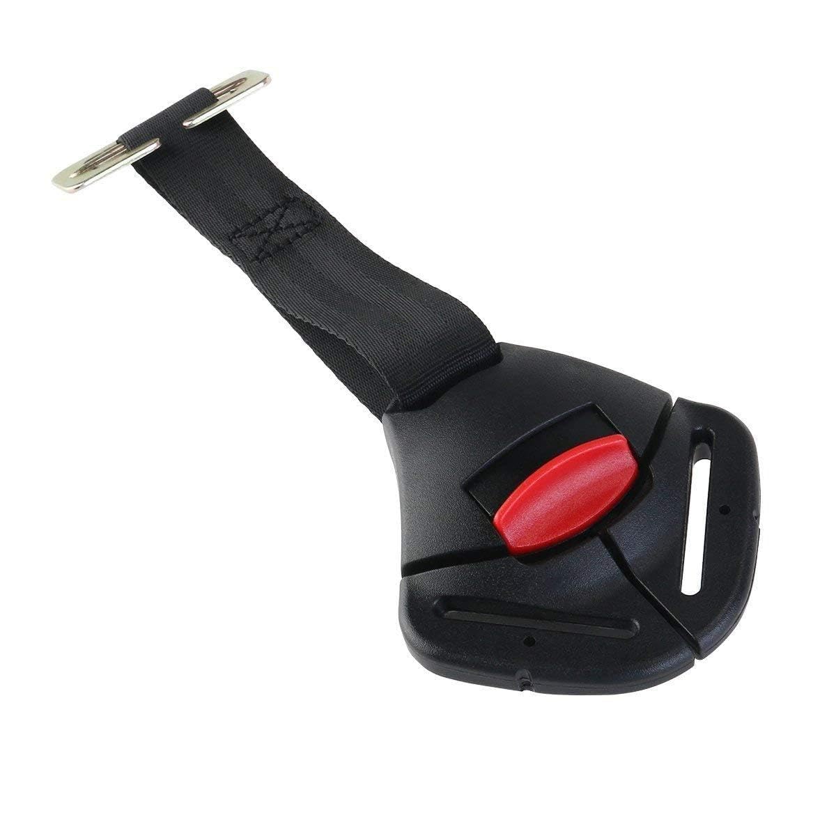 ISKIP Car Baby Safety Seat Crotch Buckle, Chest Clip Buckle Latch Replacement for Kids' Stroller Pushchair 5 Point Seat Safety Belt Strap Harness