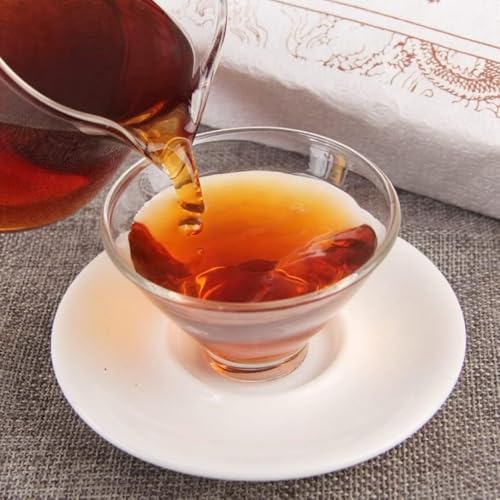 Thé Pu'er du Yunnan vieilli en brique de 1000g d'exception