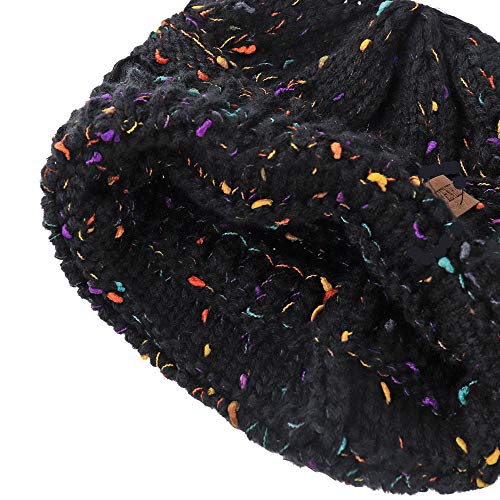 2Pcs Parent-Child Family Beanie Cap Set, Mother & Baby Daughter/Son Winter Warm Knit Crochet Beanie Hat For Boys Girls Navy #TOP3