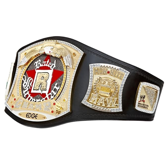 Edge Rated R Spinner Replica Championship Title Belt for adults2