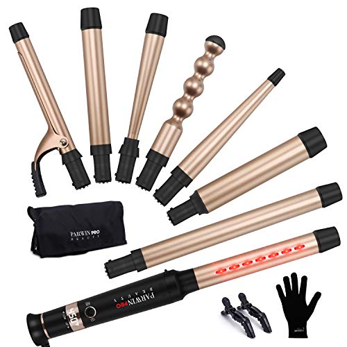 PARWIN PRO Curling Wand Set 8 in 1