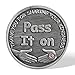 5 Pcs Daisy Kindness Token Appreciation Coin Pass It on Gift