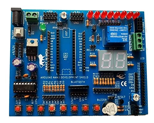 Nano Development Board Shield Compatible for Nano (Without Nano Board)