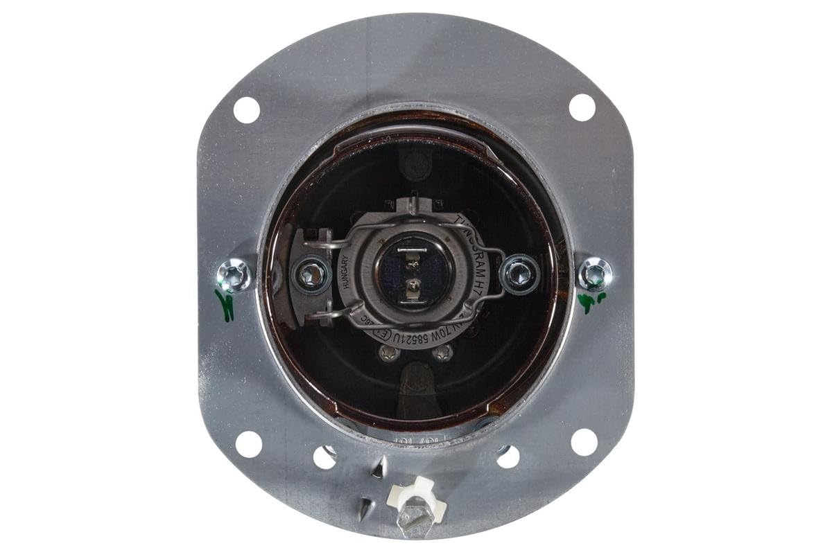 Projecteur Antibrouillard HELLA H7 Rond - 12V, Homologué SAE/ECE, Transparent, Pour Montage Gauche Ou Droit