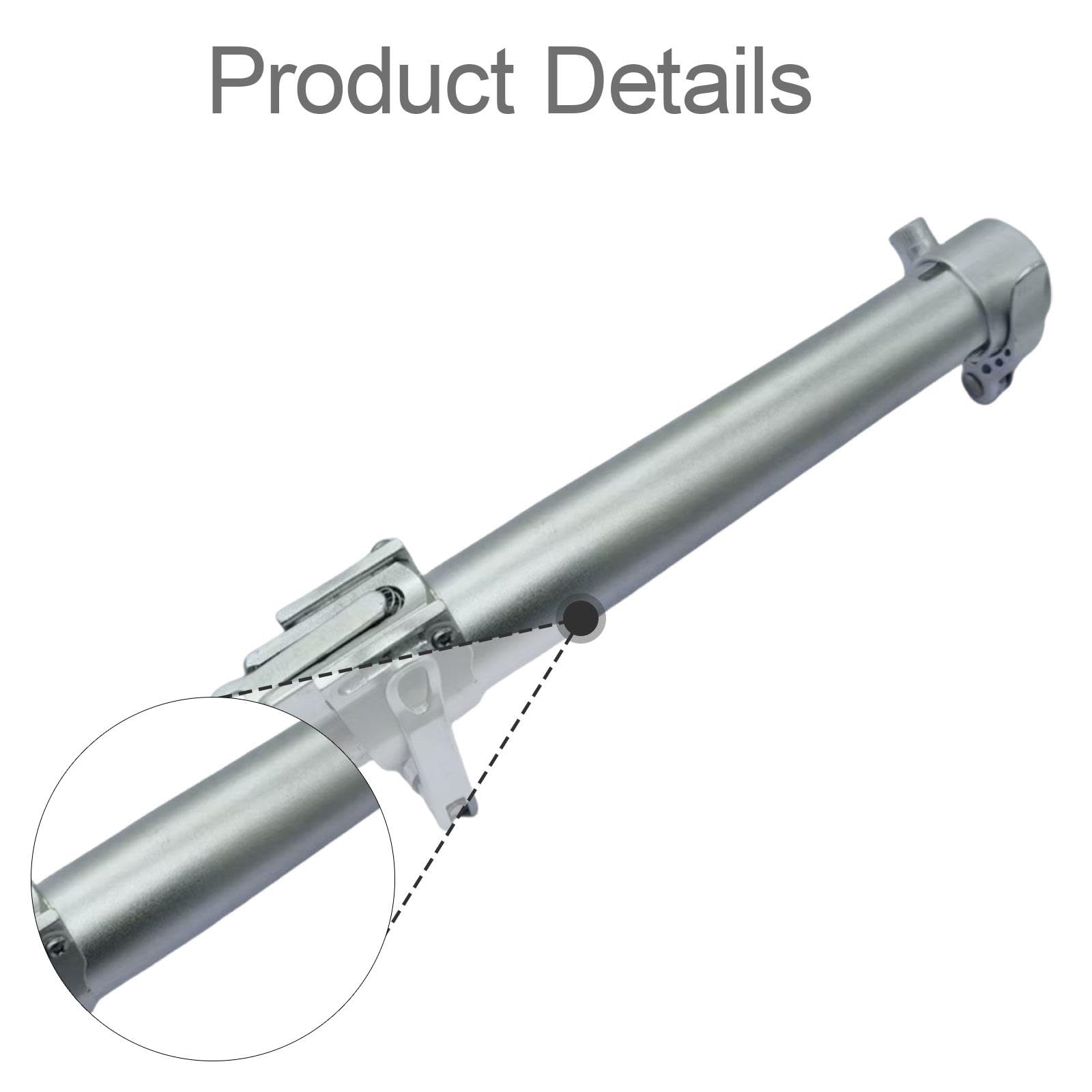 Rialzo per Manubrio di Bicicletta Pieghevole da 25,4 Mm,2 Mm, Ricambio, Albero Stabile da 22,2 Mm