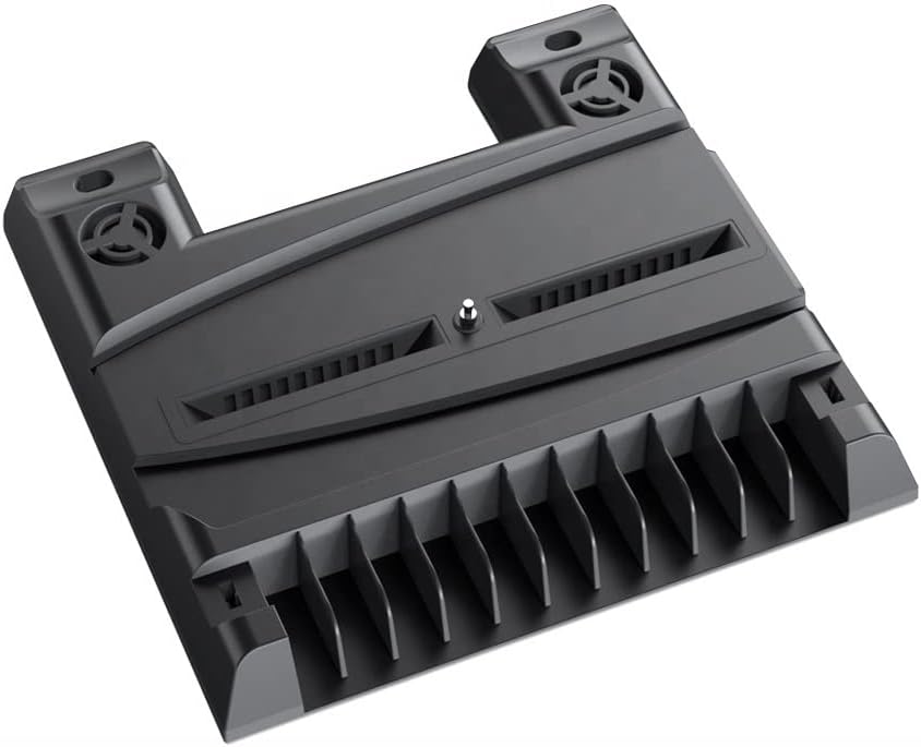 Vertical Stand for PS5 Console Cooling Fan Charging Base with Game Disc Storage Controller Charging Dock TP5-0593