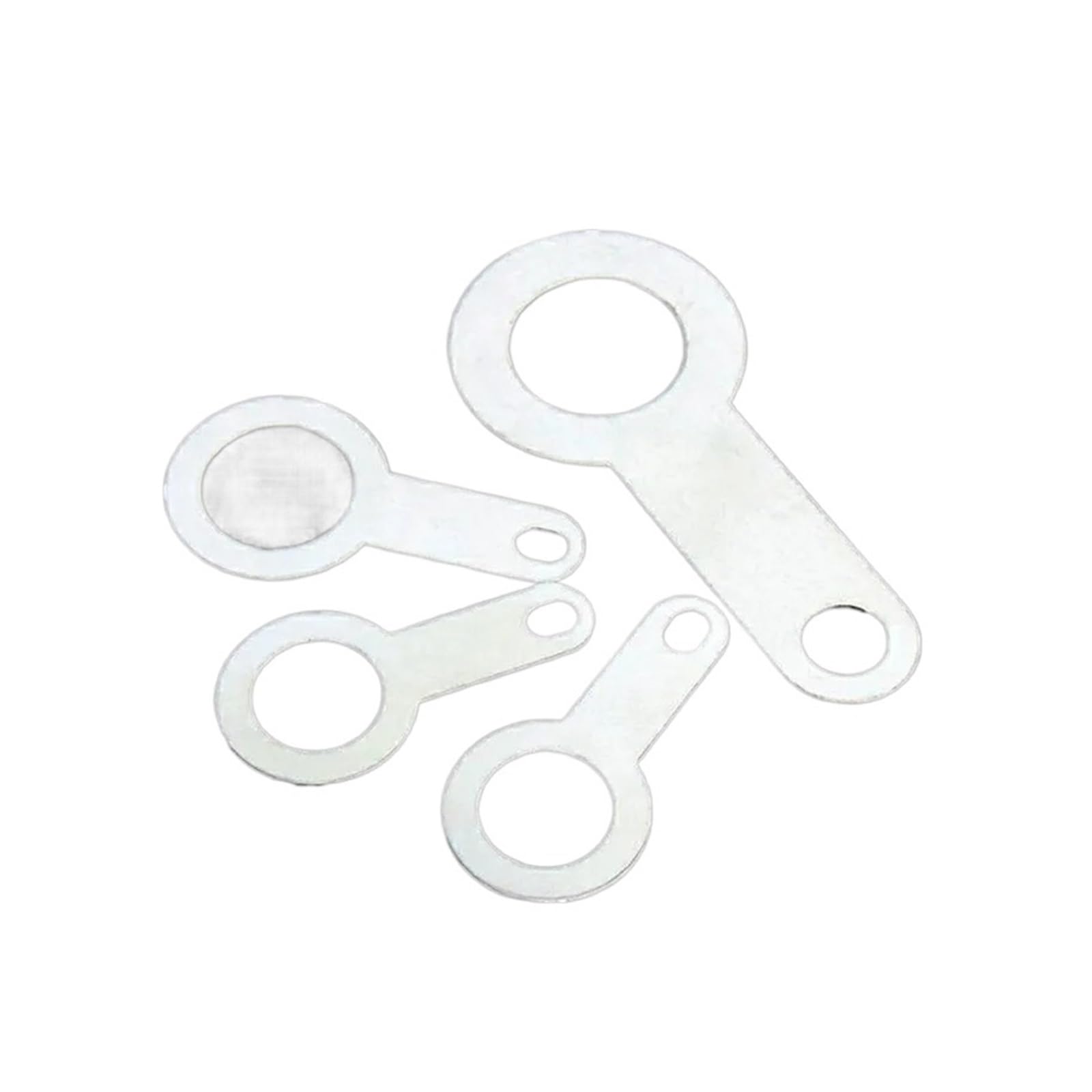 Einloch-Kabelschuh, Versilbertes Kupfer M2.2-M10.2 Rundschweißnaht(M8.2 20PCS)
