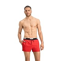 PUMA Shorts Pantaloncini, Rosso 02