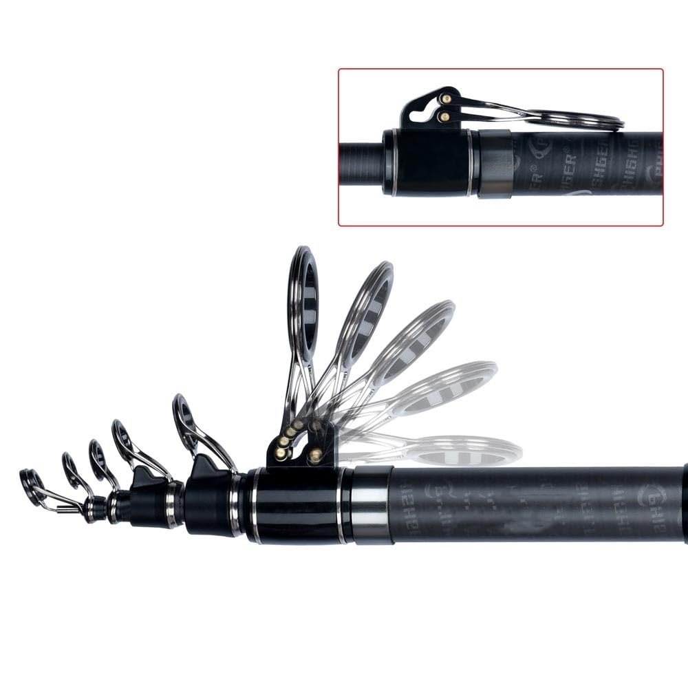 Wędka teleskopowa wędka Surf Spinning Power 80-150 g, 30 zębów, z włókna węglowego, idealna do surfcastingu i rzucania krawędzią akcesoria wędkarskie