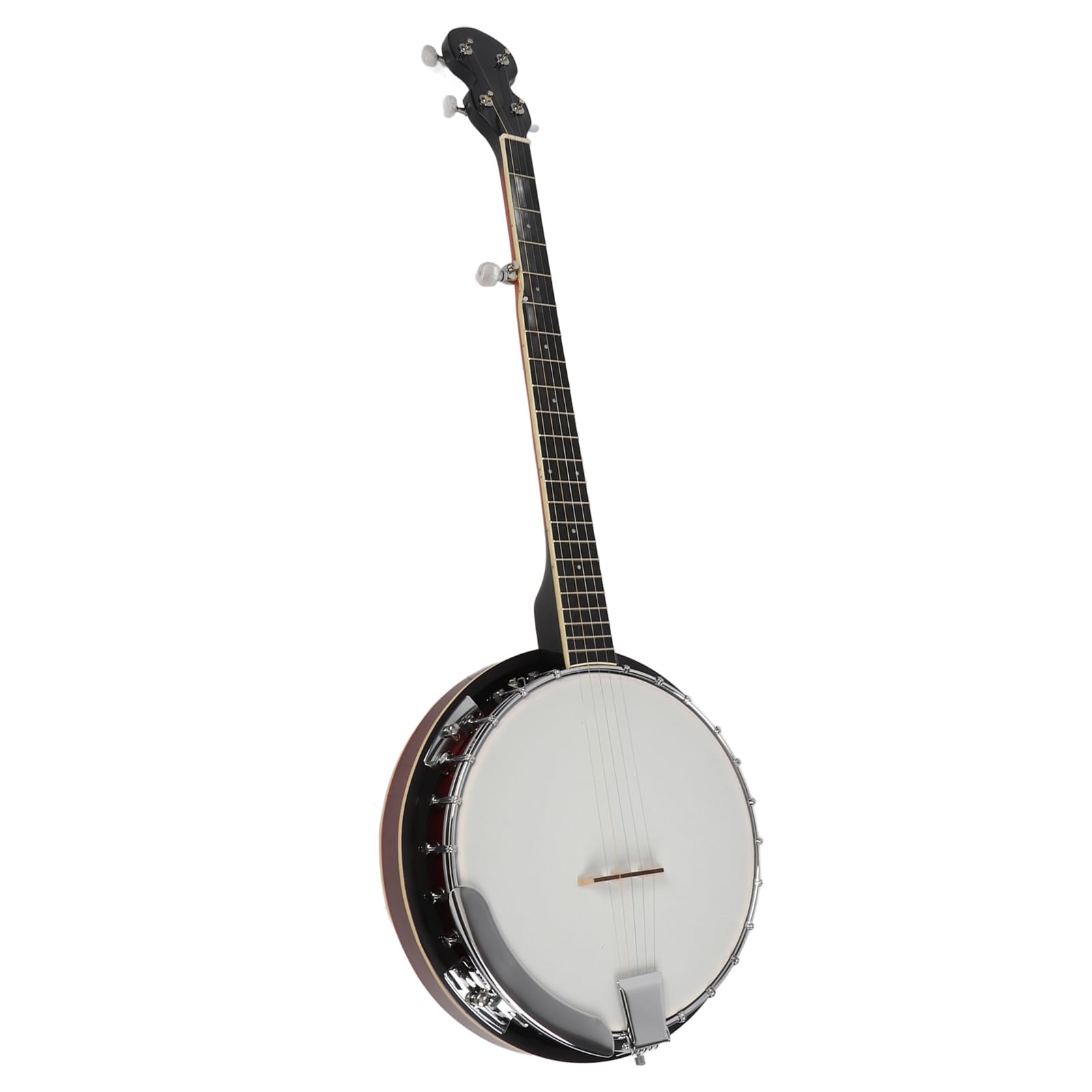 Profesjonalny 5 -strunowy banjo muzyczny instrument z kluczem dla dorosłych początkujących klon Sapele Techwood Lekkie trwałe